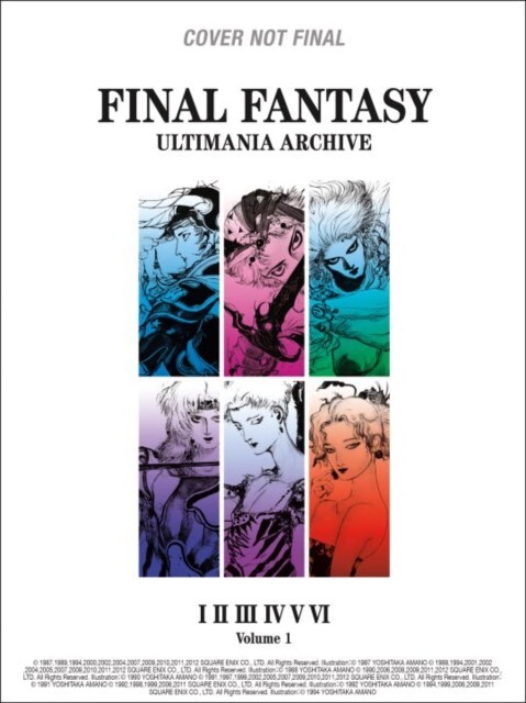 фото Square enix: final fantasy ultimania archive volume 1 dark horse books