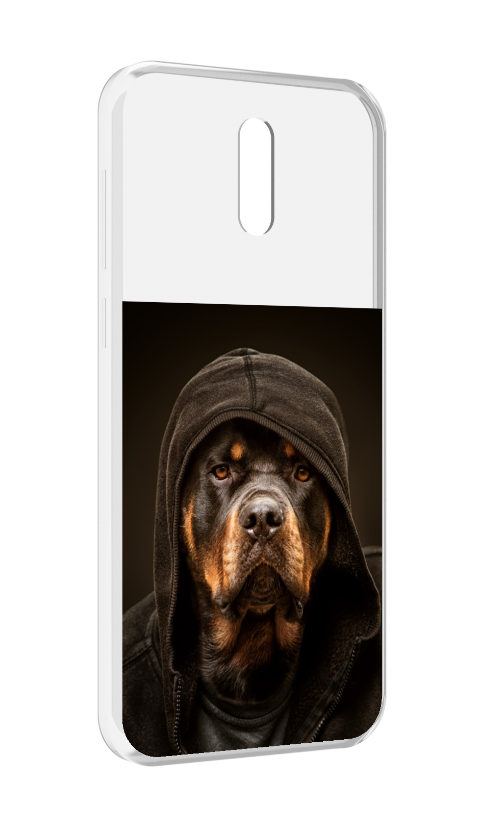 

Чехол MyPads Пес-барбос для Alcatel 3L (2019), Прозрачный, Tocco