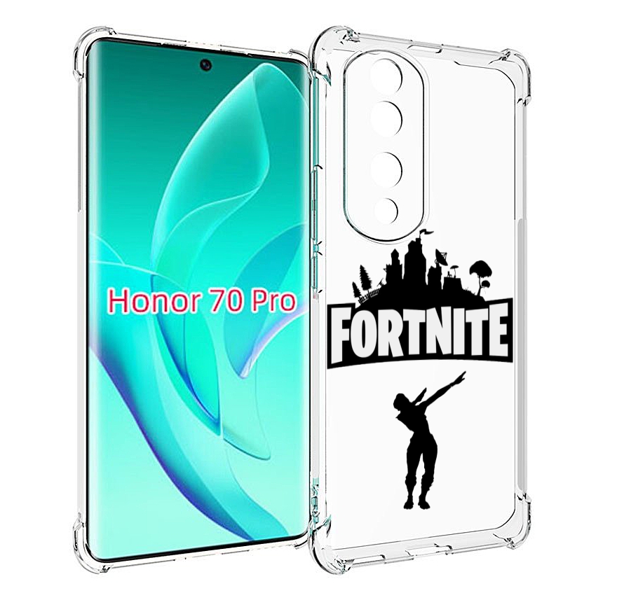 

Чехол MyPads fortnite-2 для Honor 70 Pro / 70 Pro Plus, Прозрачный, Tocco