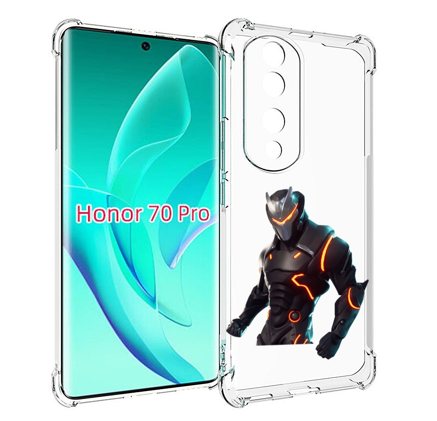 

Чехол MyPads fortnite-1 для Honor 70 Pro / 70 Pro Plus, Прозрачный, Tocco