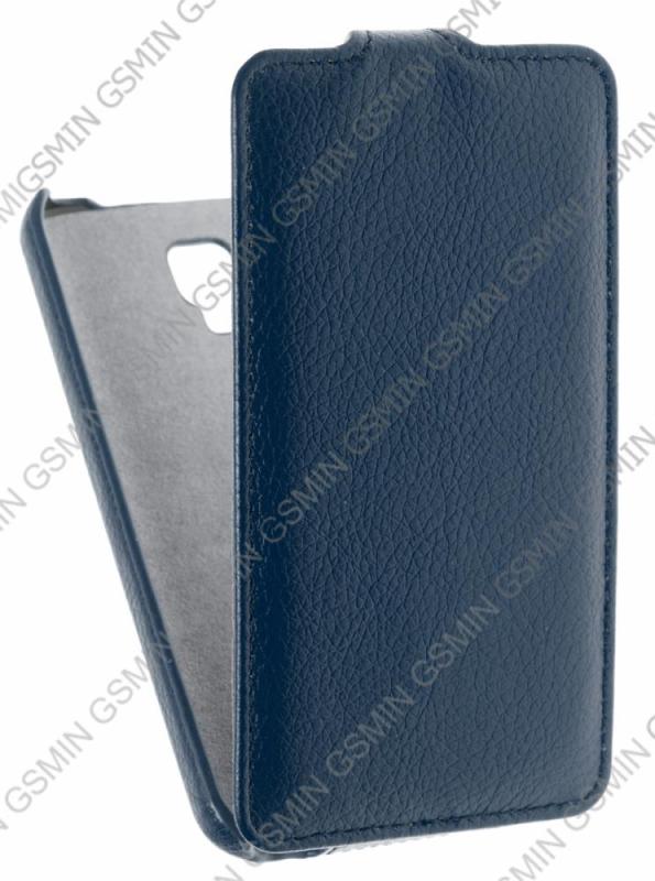 

Кожаный чехол для Explay Vega Art Case (Синий)