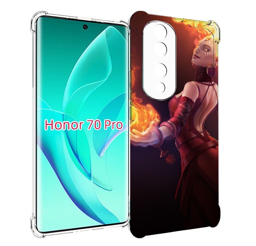 

Чехол MyPads dota 2 Lina для Honor 70 Pro / 70 Pro Plus, Прозрачный, Tocco