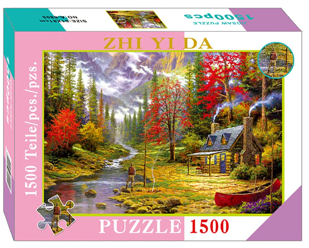 

Пазл Royaumann 1500 дет Осенняя рыбалка, RO1500