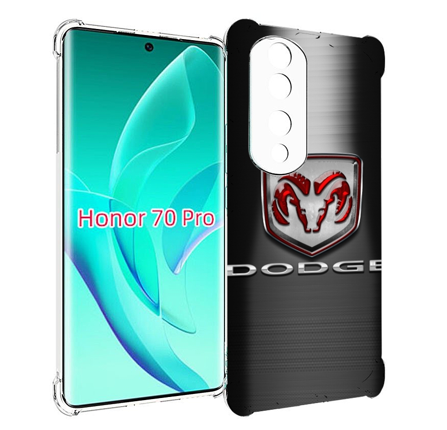 

Чехол MyPads dodge 1 мужской для Honor 70 Pro / 70 Pro Plus, Прозрачный, Tocco