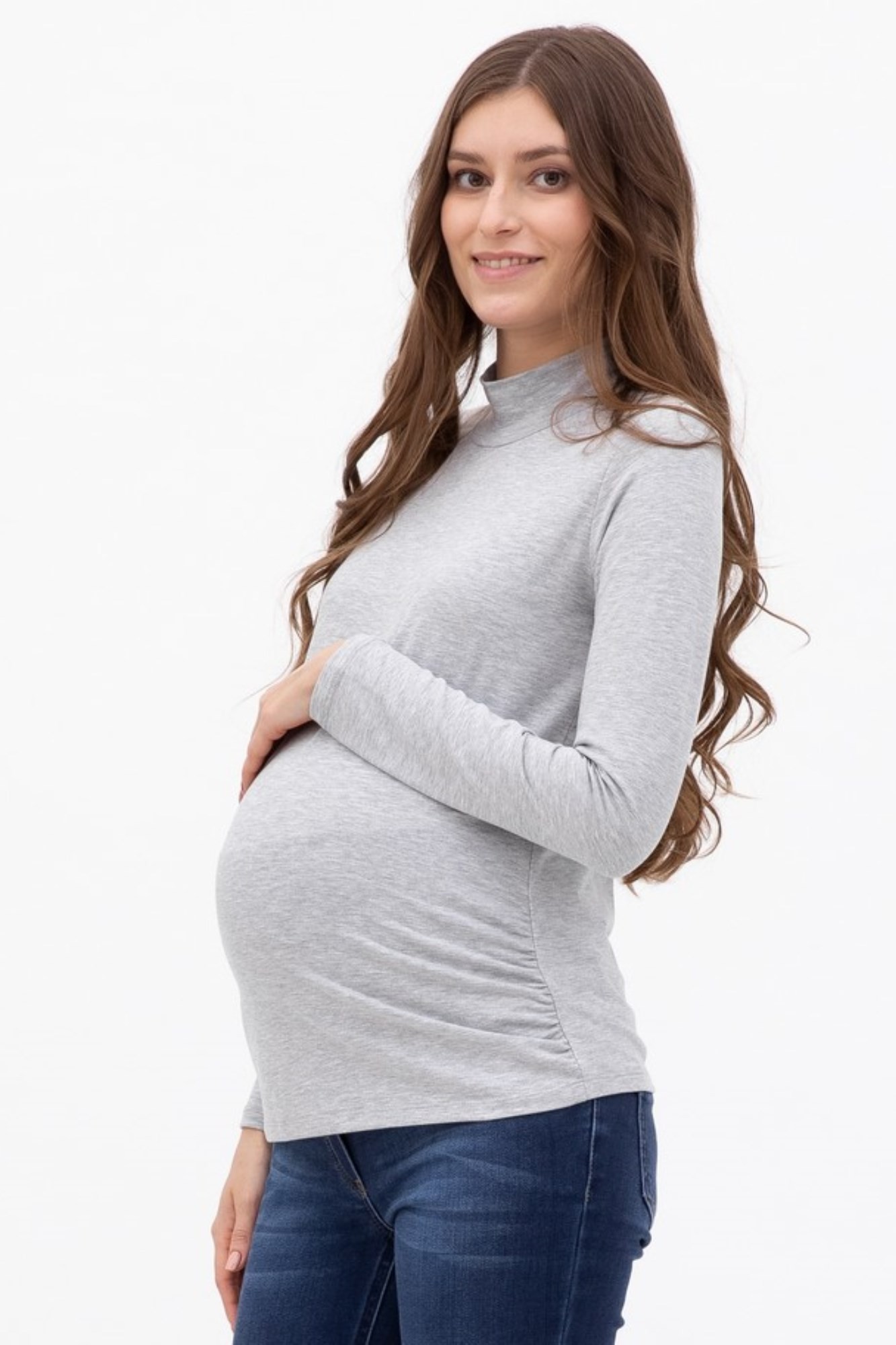 

Водолазка для беременных женская Mama's fantasy 011MF серая 44 RU, Серый, 011MF