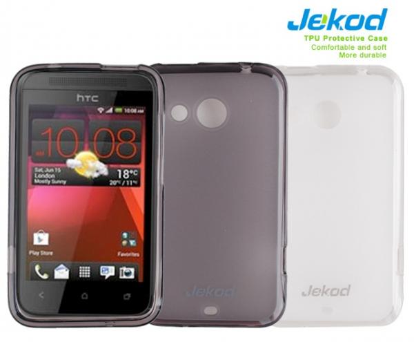 

Чехол силиконовый для HTC Desire 200 Jekod (Clear), Прозрачный