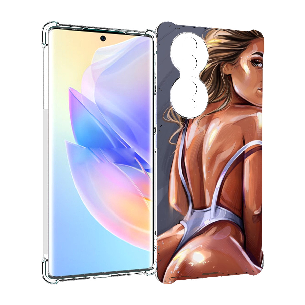 

Чехол MyPads craigos-art для Honor 70, Прозрачный, Tocco