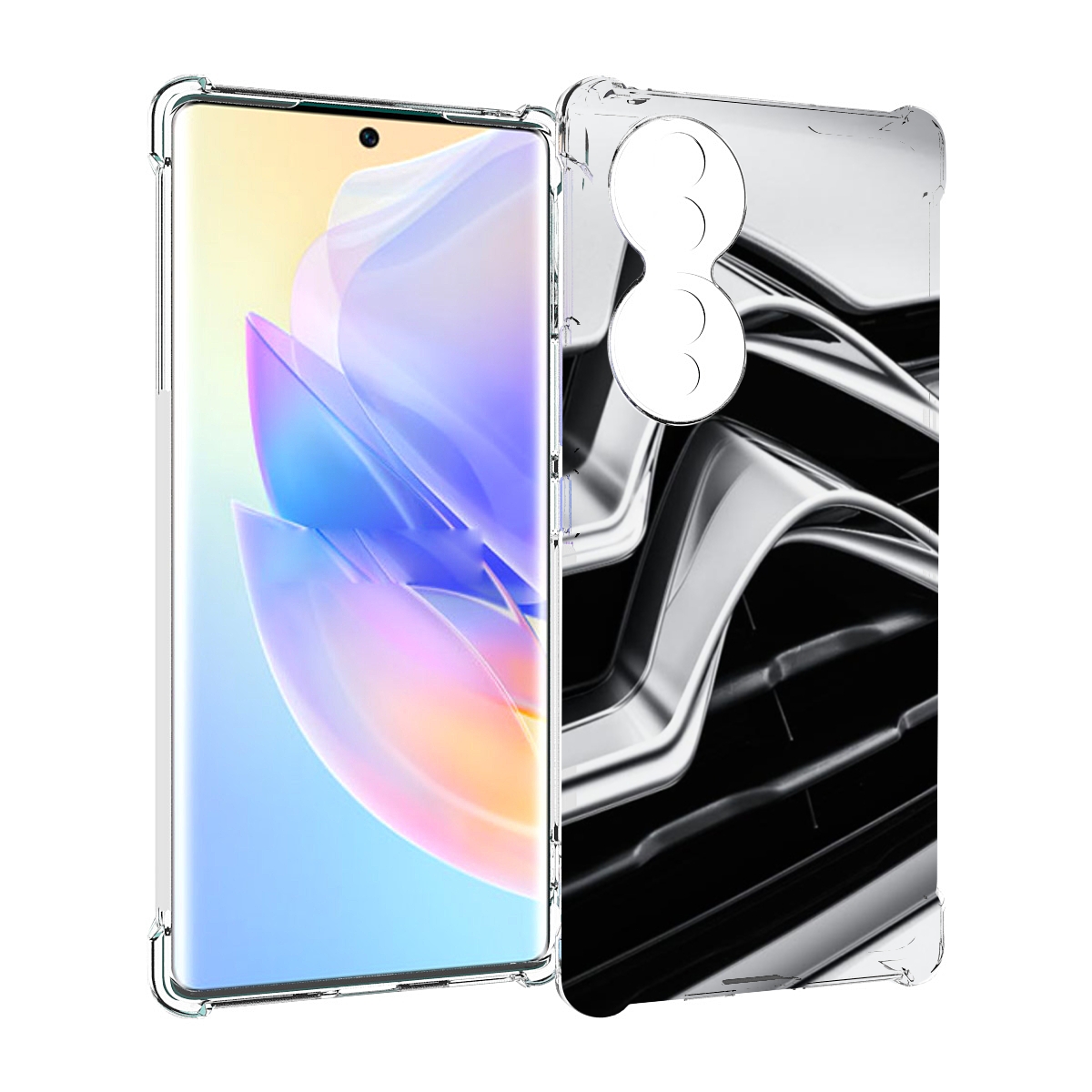 

Чехол MyPads citroen мужской для Honor 70, Прозрачный, Tocco