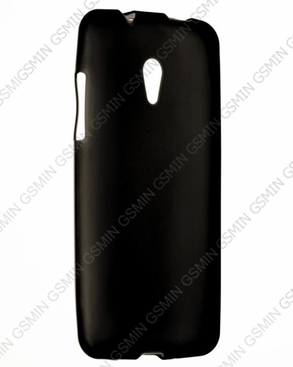 

Чехол силиконовый для HTC Desire 700 (Матовый Черный)