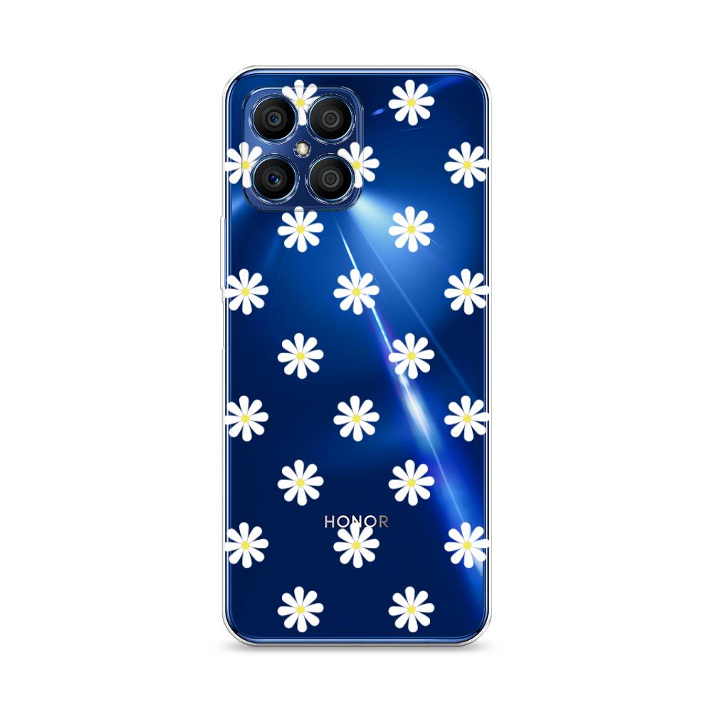 

Чехол Awog "Маленькие ромашки" для Honor X8, 6107650-8