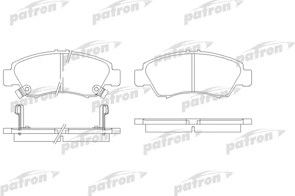 

Тормозные колодки PATRON дисковые PBP777