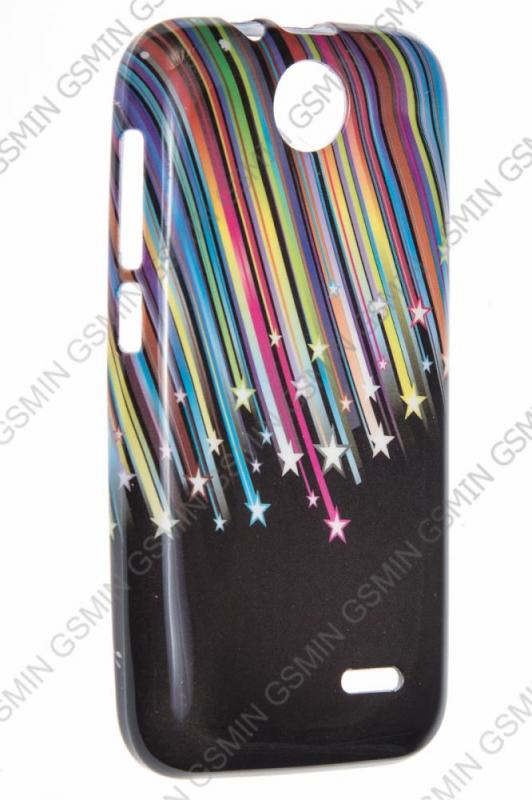 

Чехол NoBrand для HTC Desire 310 c рисунком N5, Разноцветный