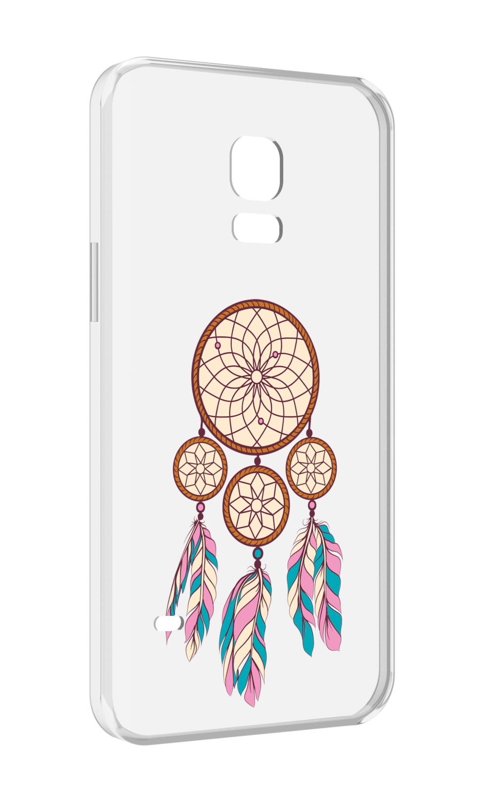 

Чехол MyPads ловец снов бежевый для Samsung Galaxy S5 mini, Прозрачный, Tocco