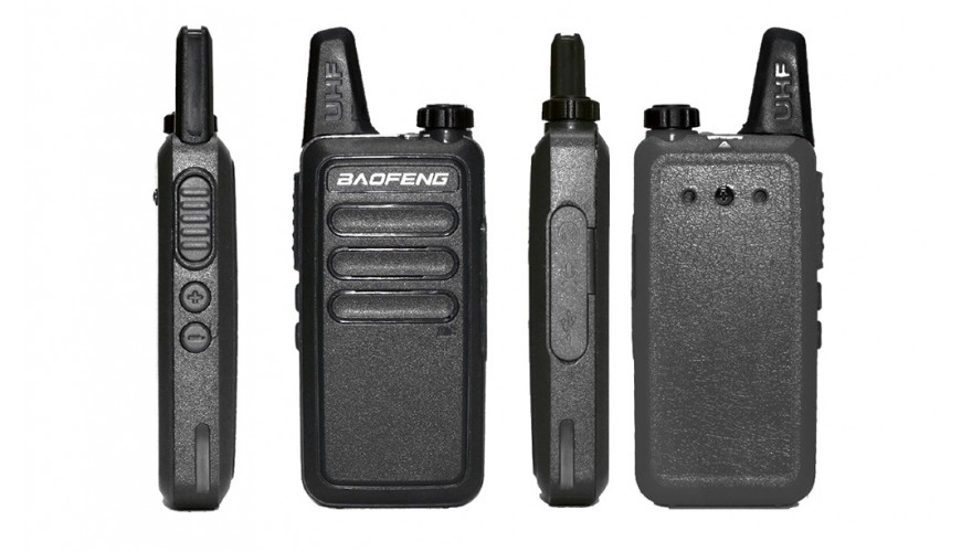 

Рация Baofeng BF-R5 Black 2 шт., Черный, BF-R5 Black