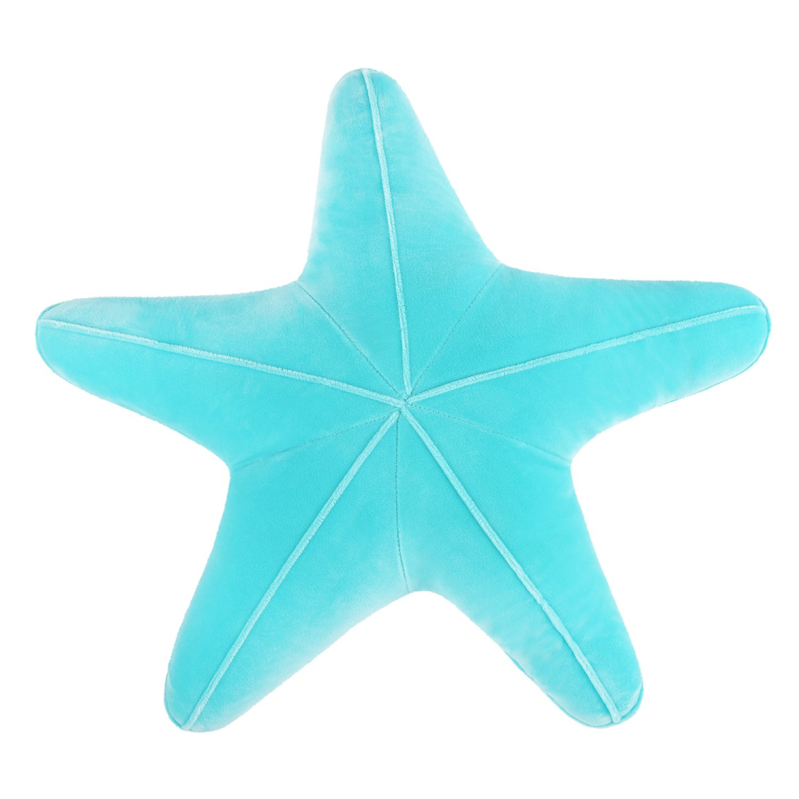 Мягкая игрушка Abtoys Морские обитатели. Игрушка-подушка Морская звезда бирюзовая, 39см подушка orange toys звезда от7003