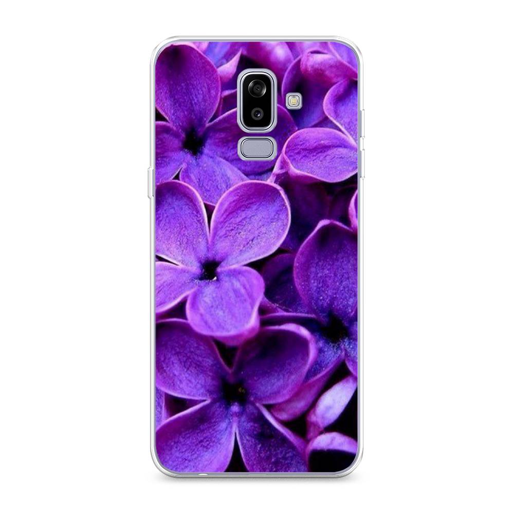 

Чехол Awog "Сирень крупная" для Samsung Galaxy J8, 26550-8