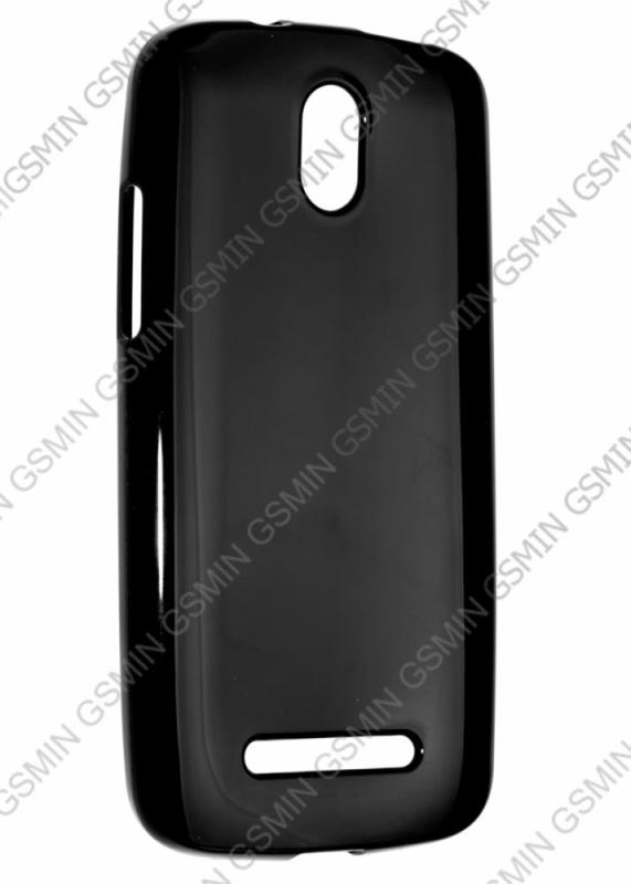 

Чехол силиконовый для HTC Desire 500 Dual Sim TPU (Черный Глянцевый)