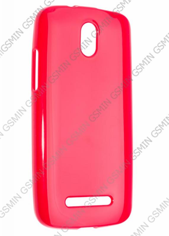 

Чехол NoBrand для HTC Desire 500 Red Gloss