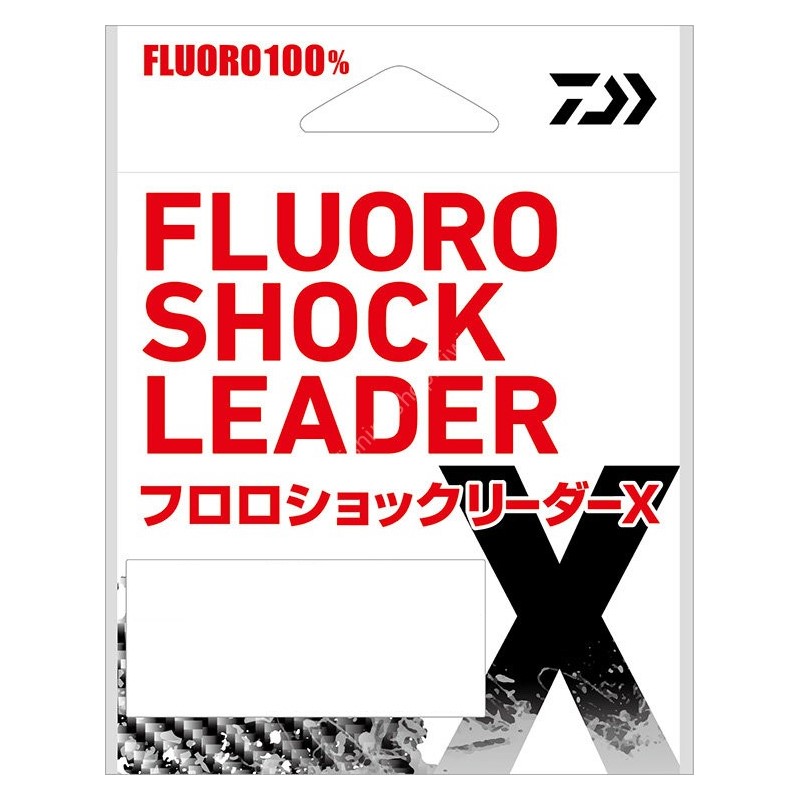 фото Лидер флюорокарбоновый daiwa fluoro shock leader x #1.5 (30м, 6lb, 0.205мм) #natural