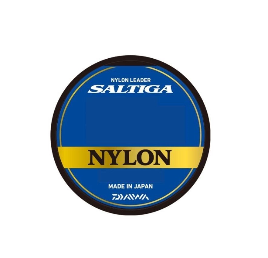 Лидер нейлоновый Daiwa Saltiga Nylon Leader #50 (50м, 170lb, 1.17мм) #Clean
