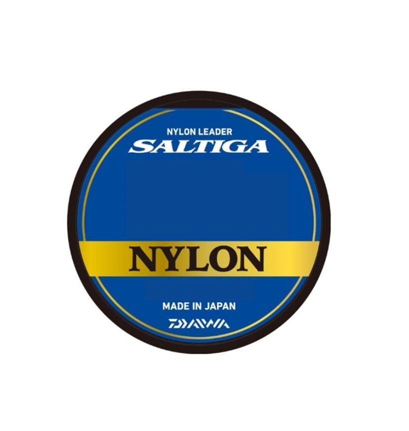 Лидер нейлоновый Daiwa Saltiga Nylon Leader #18 (50м, 60lb, 0.7мм) #Clean