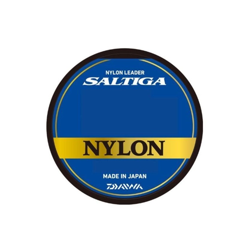 Лидер нейлоновый Daiwa Saltiga Nylon Leader #15 (50м, 50lb, 0.64мм) #Clean