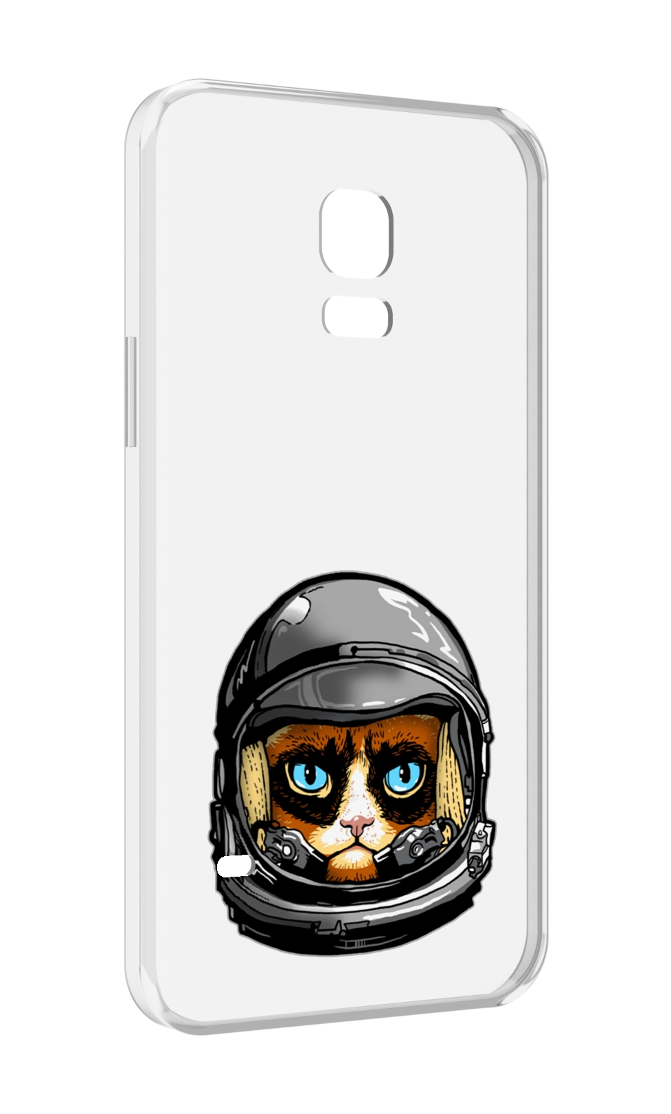 

Чехол MyPads кот космонавт для Samsung Galaxy S5 mini, Прозрачный, Tocco