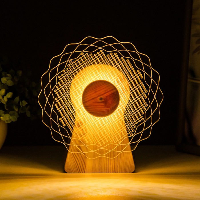 

Светильник сенсорный "Цветок" LED крутится 6Вт USB 15х4х16 см