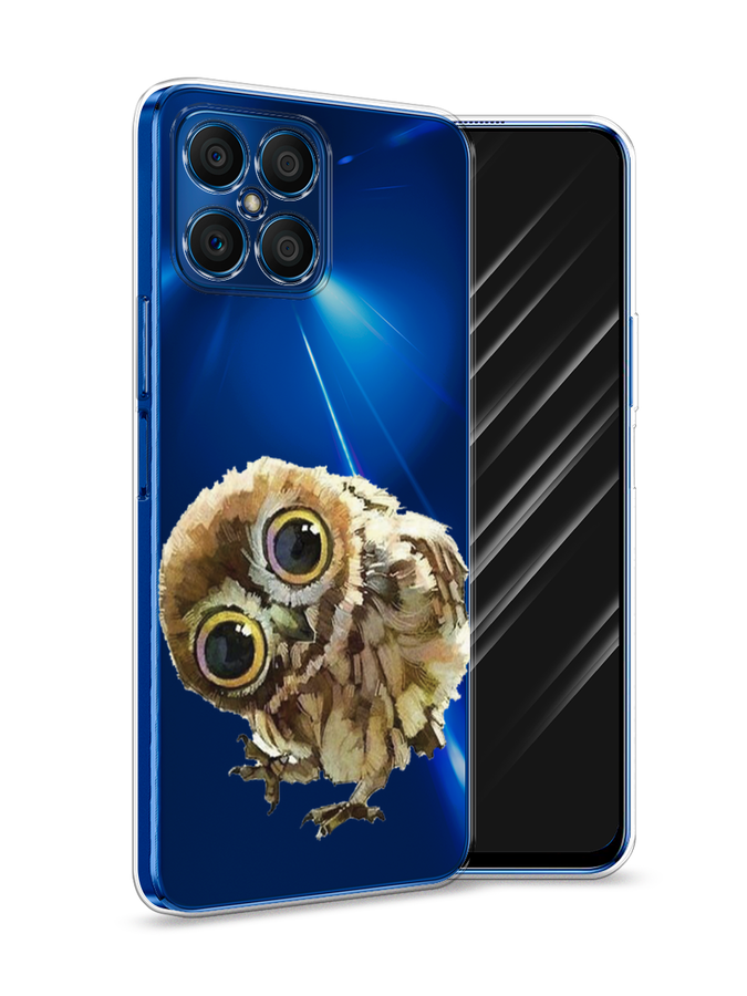 

Чехол Awog на Honor X8 "Любопытный совенок", Коричневый;белый;прозрачный, 6107650-1