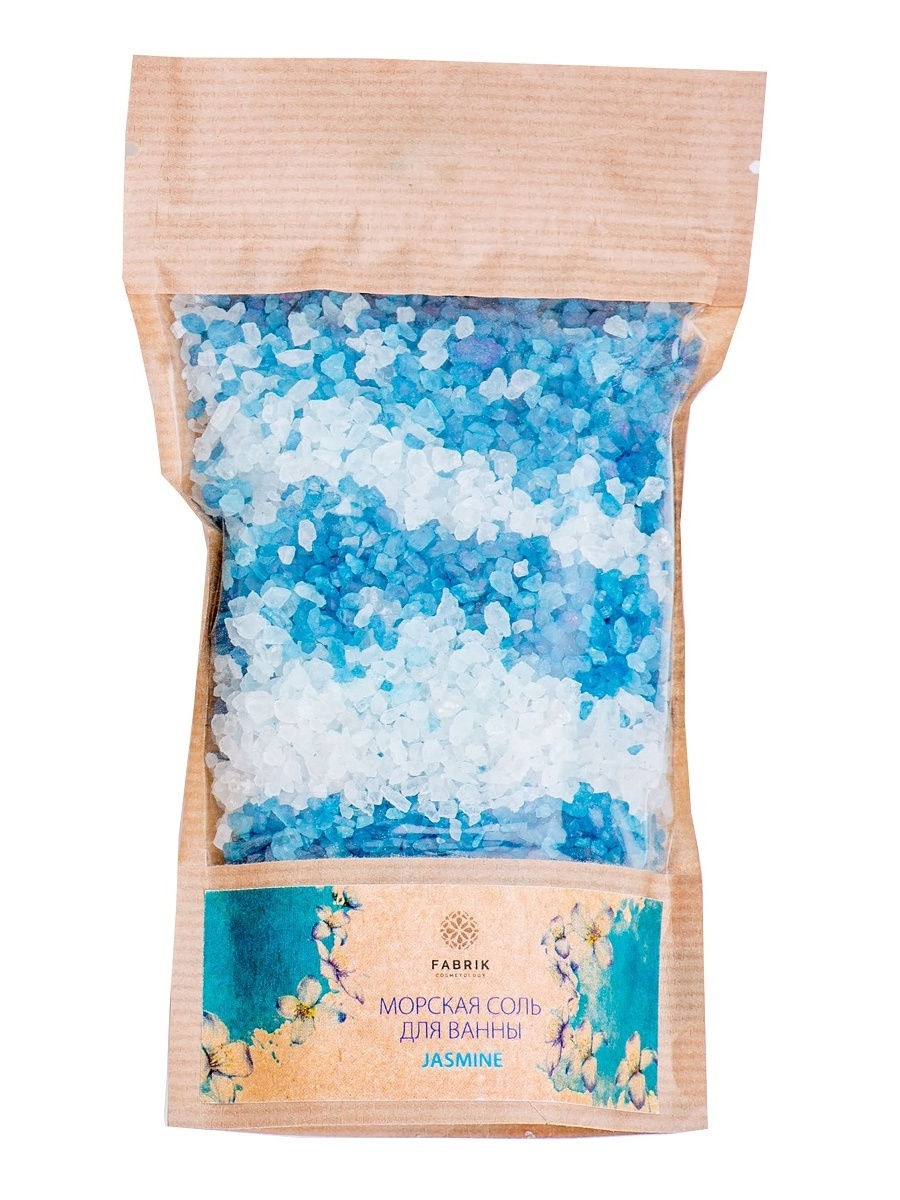 

Соль для ванны Fabrik Cosmetologyы Jasmine 350 г, Голубой