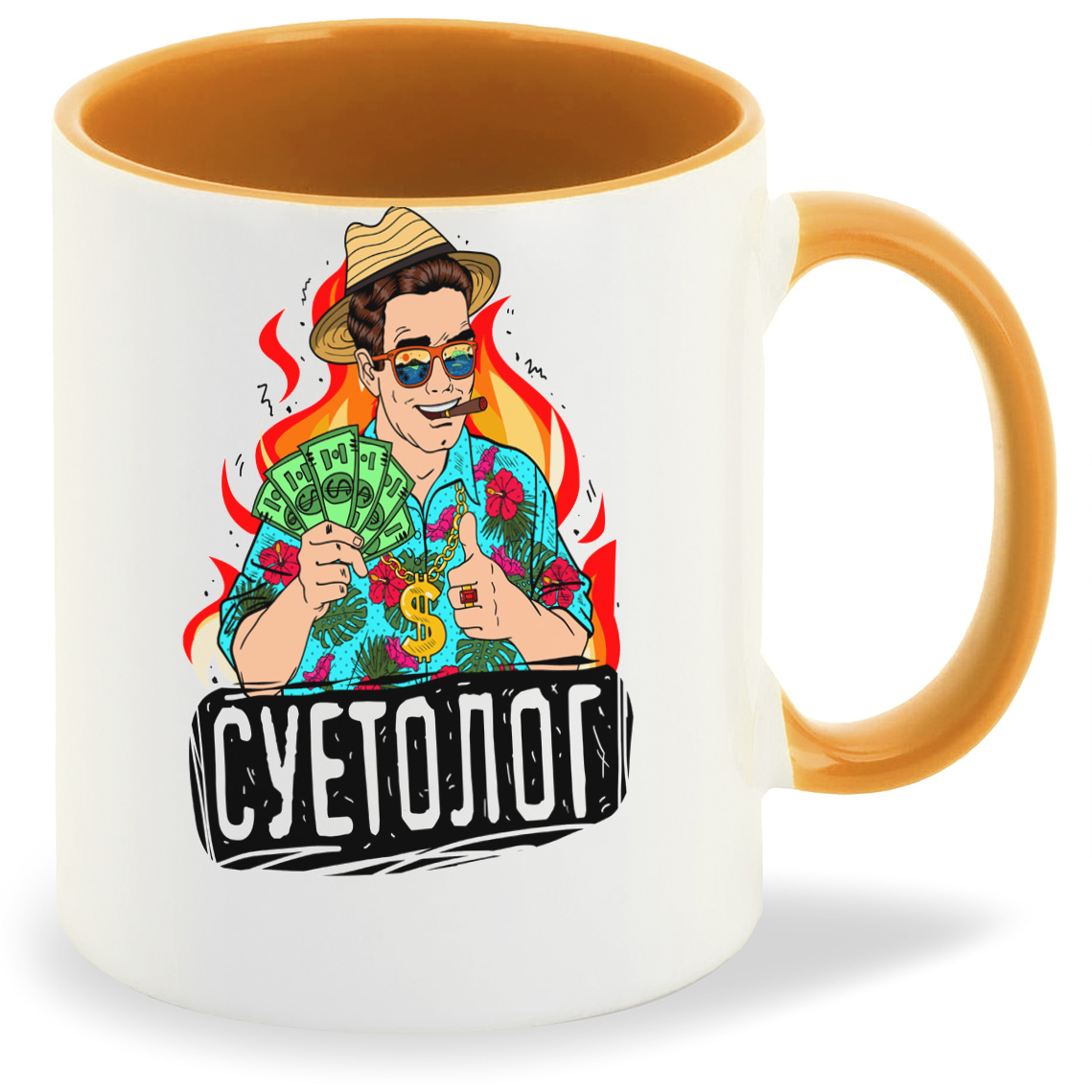 

Кружка CoolPodarok Суетолог, Суетолог
