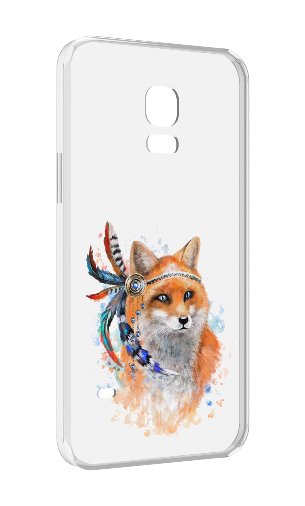 

Чехол MyPads инду лиса для Samsung Galaxy S5 mini, Прозрачный, Tocco