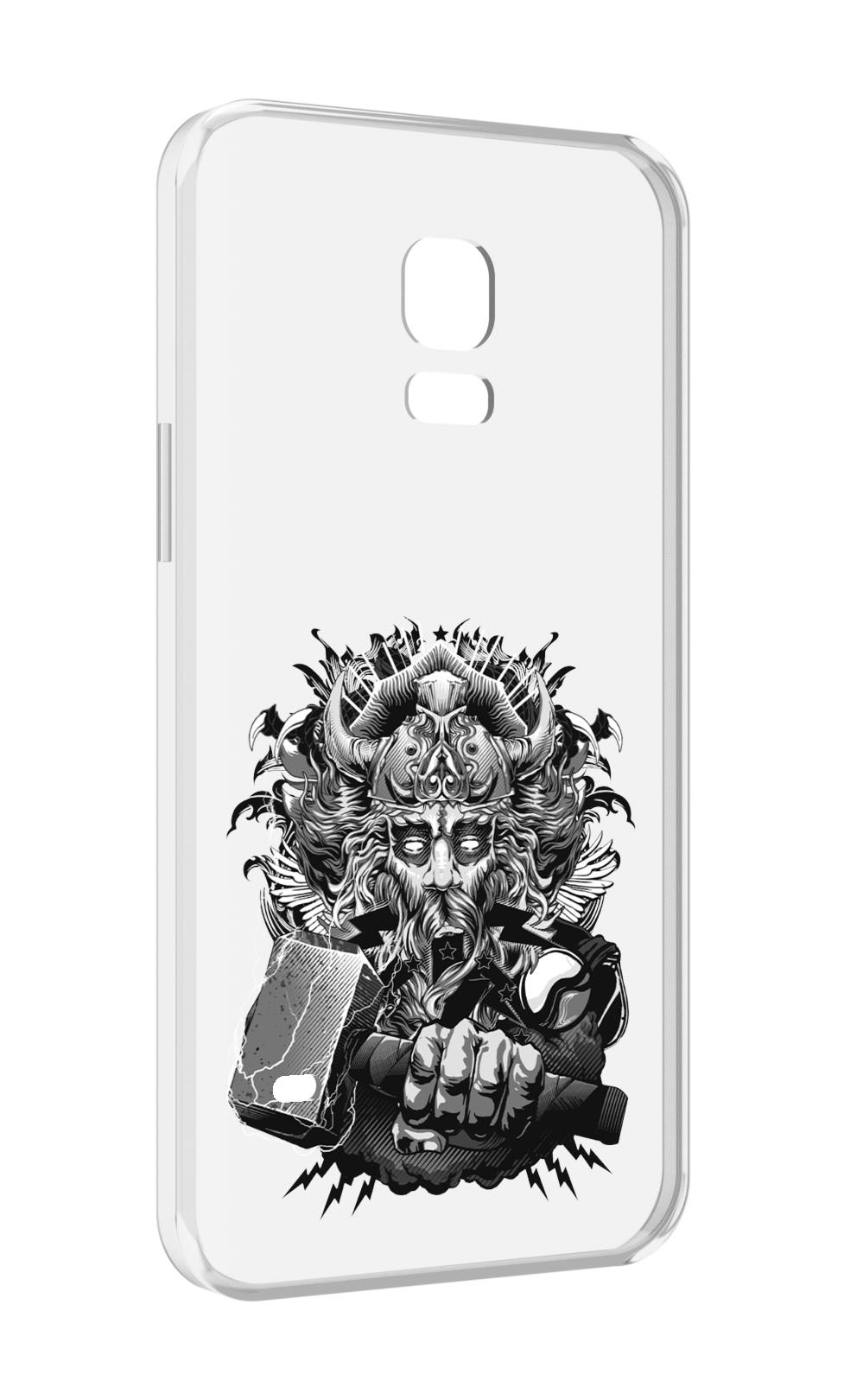 

Чехол MyPads злой тор для Samsung Galaxy S5 mini, Прозрачный, Tocco