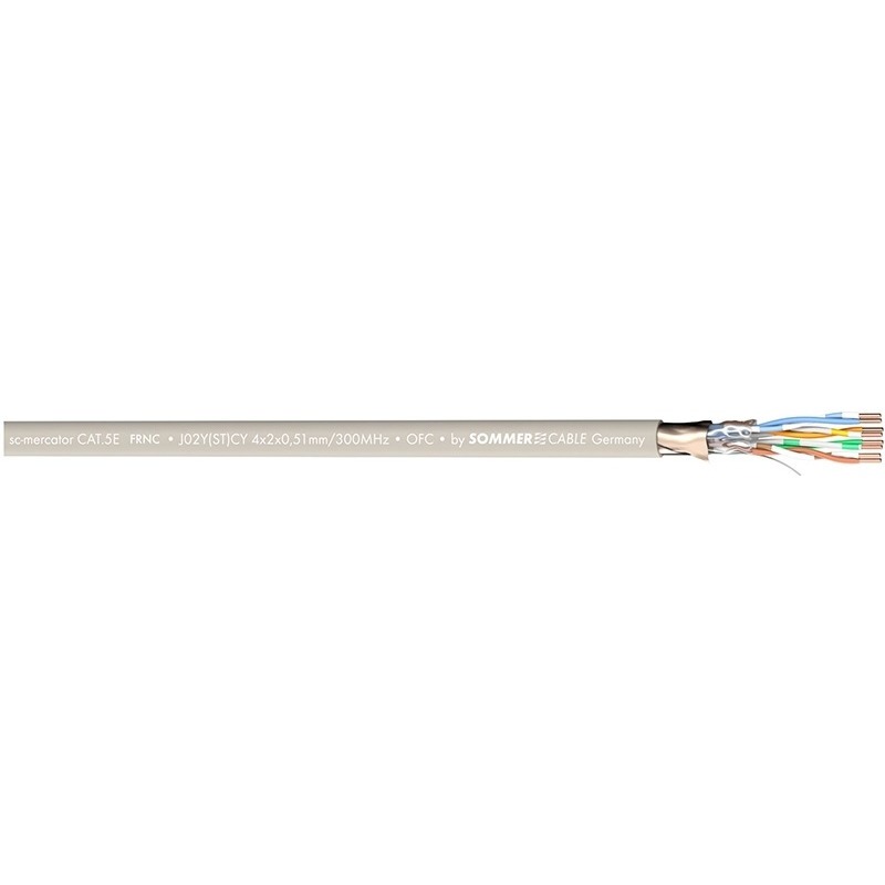 фото Кабель витая пара в нарезку sommer cable 580-0056f sc-mercator cat.5e frnc