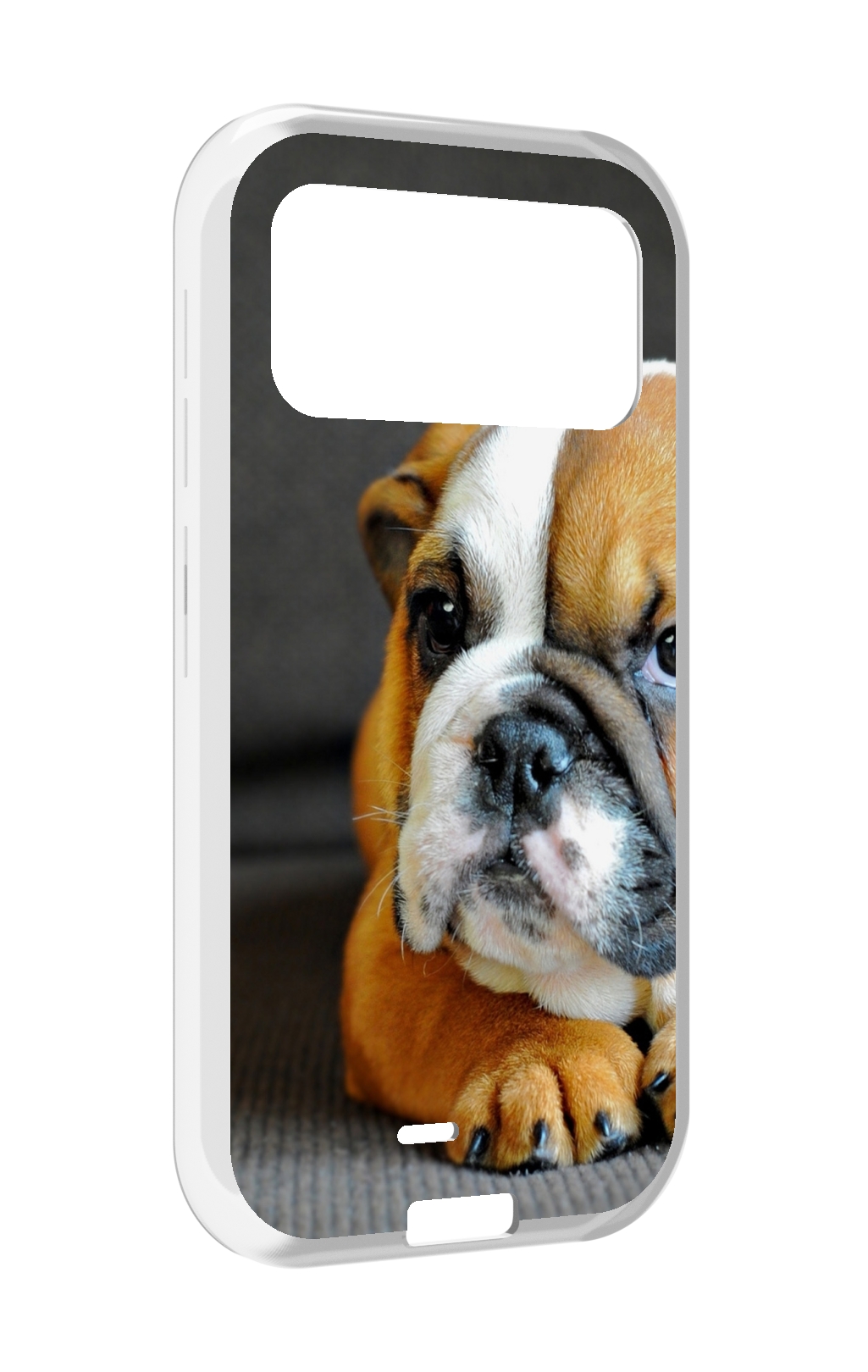 

Чехол MyPads англиискии бульдор для Oukitel F150 H2022, Прозрачный, Tocco