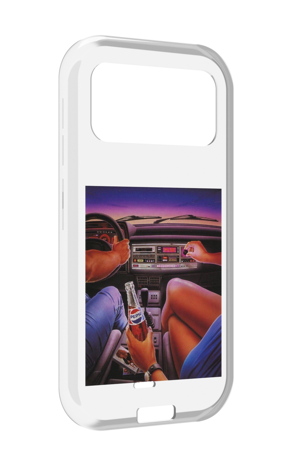 

Чехол MyPads американская машина салон для Oukitel F150 H2022, Прозрачный, Tocco