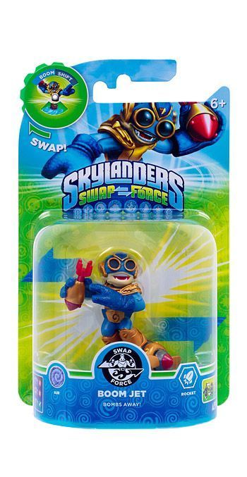 фото Интерактивная фигурка activision skylanders swap force: boom jet (трансформер)