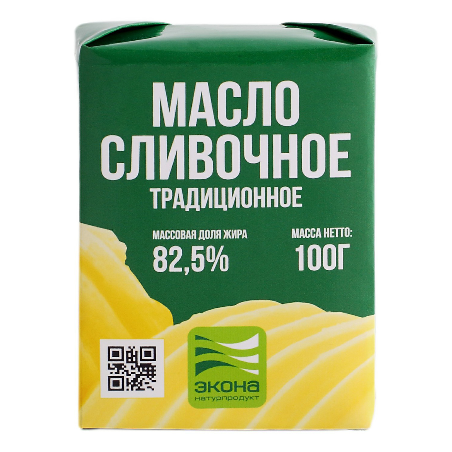 

Сливочное масло Экона Традиционное 82,5% 100 г