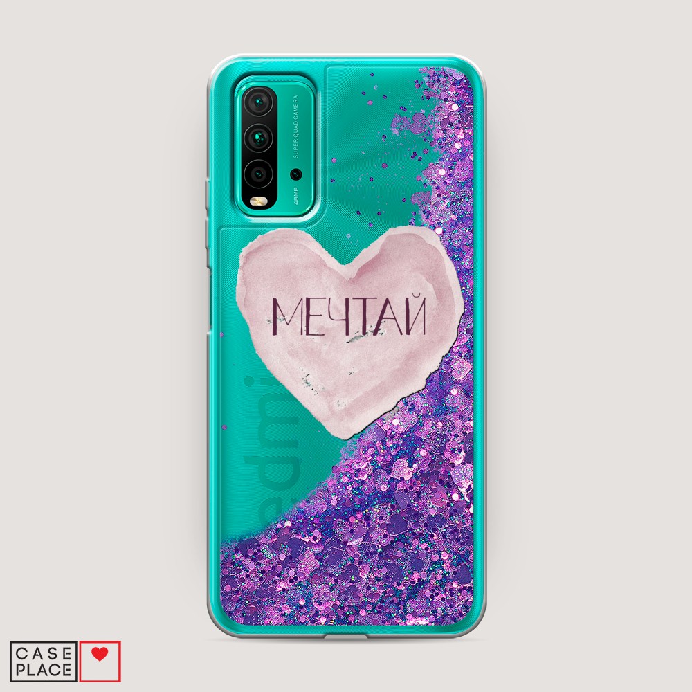 

Чехол Awog на Xiaomi Redmi 9T "Мечтай сердце", Разноцветный, 39892-1