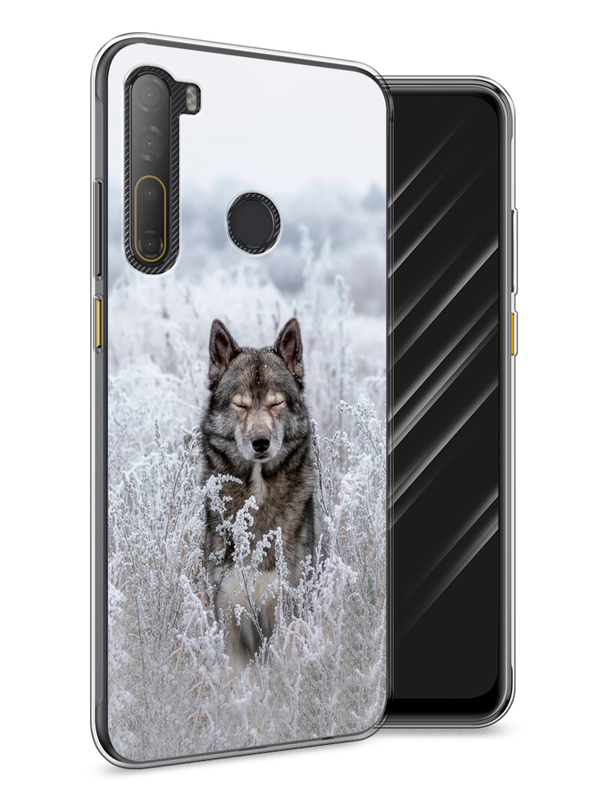 

Чехол Awog на HTC Desire 20 Pro / Эйчтиси Дизайр 20 Pro "Волк в поле", Разноцветный, 102750-1