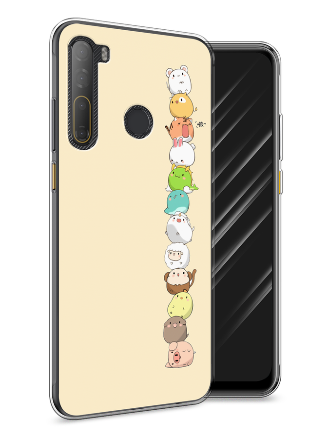 

Чехол Awog на HTC Desire 20 Pro / Эйчтиси Дизайр 20 Pro "Питомцы Чиби", Разноцветный, 102750-2
