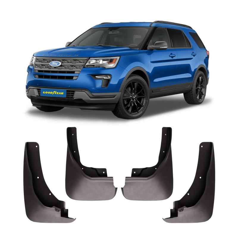 

Брызговики Goodyear для Ford Explorer 2011-2019 г. в., 4 шт., Брызговики Goodyear для Ford Kuga 2013-2019 г. в., 4 шт