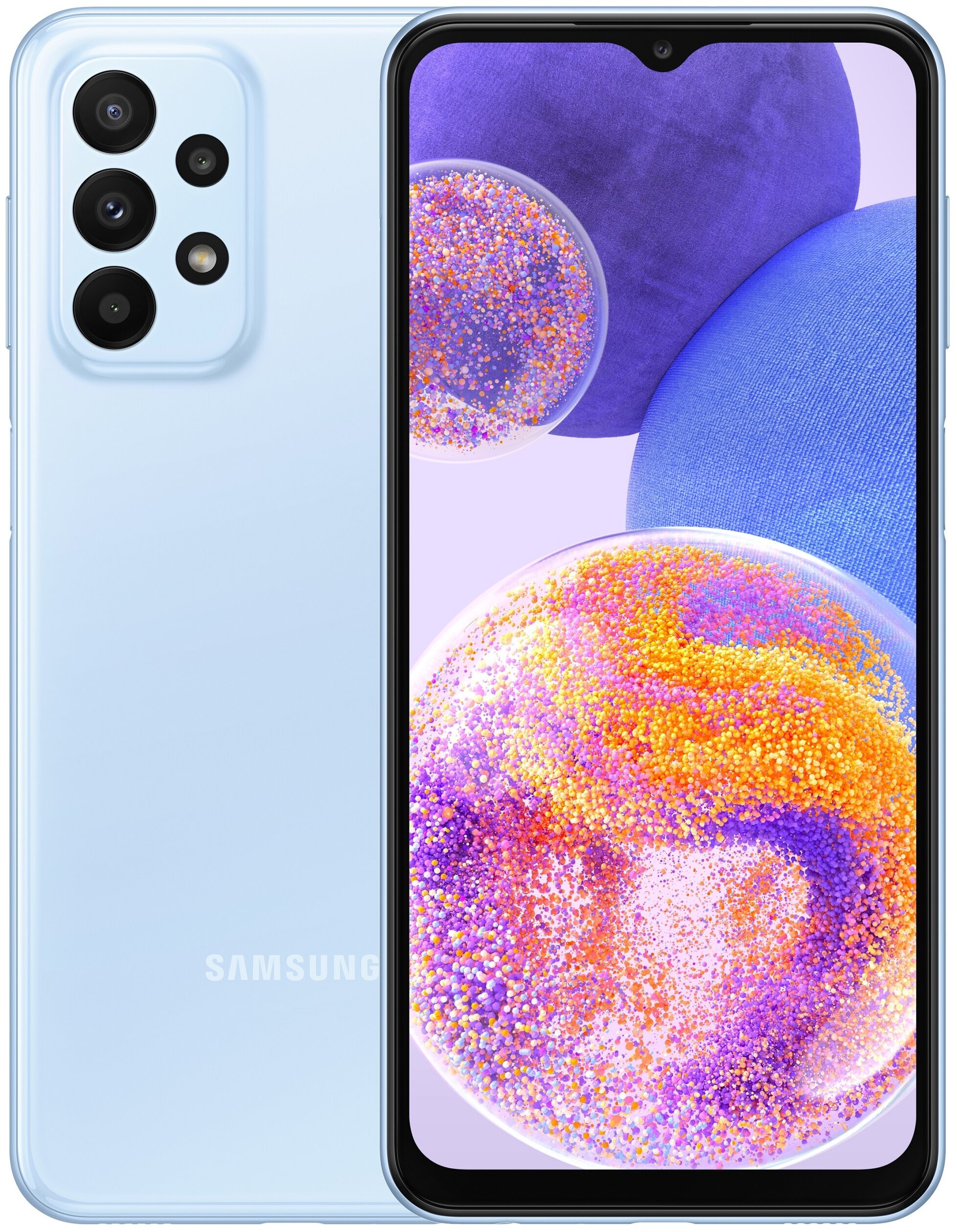 Смартфон Samsung Galaxy A23 4/64GB Blue (SM-A235FLBUMEB)