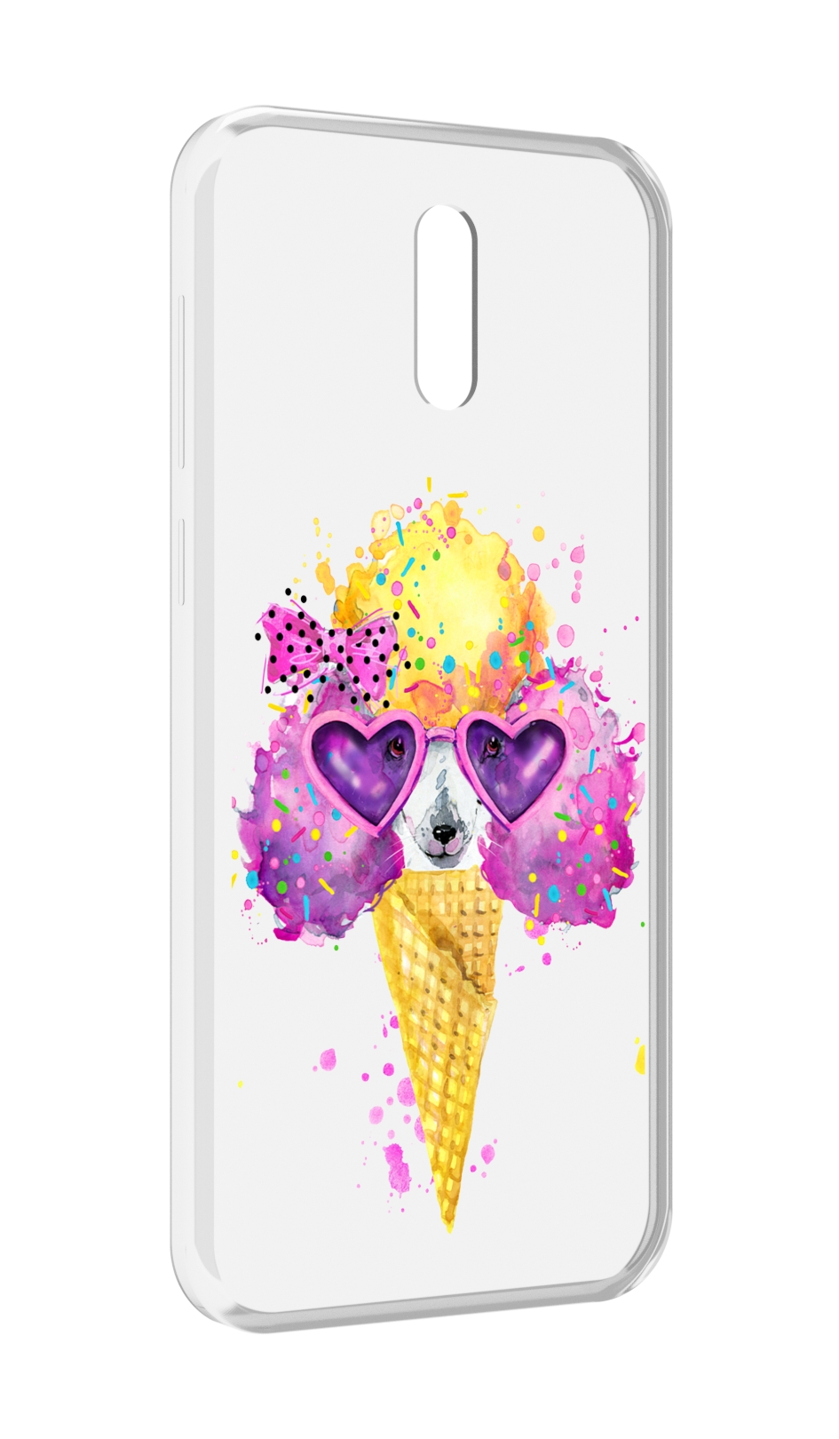 

Чехол MyPads Рожок для Alcatel 3L (2019), Прозрачный, Tocco