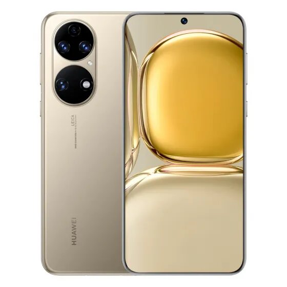 фото Смартфон huawei p50 8/256gb золотой (global) honor