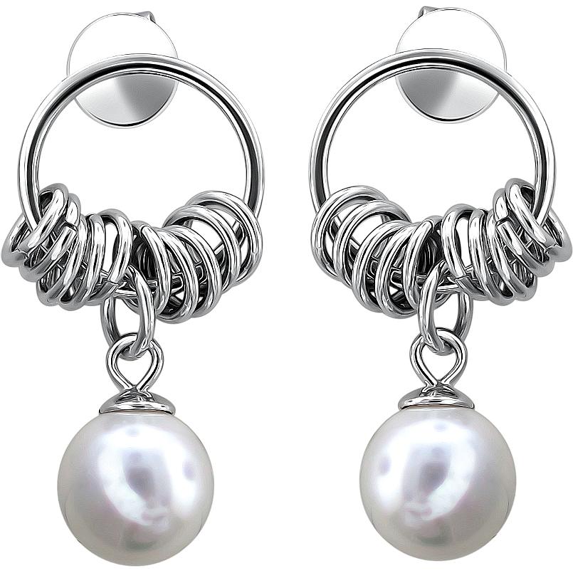 

Серьги женские из серебра Эстет С34С25D0049E, жемчуг, С34С25D0049E
