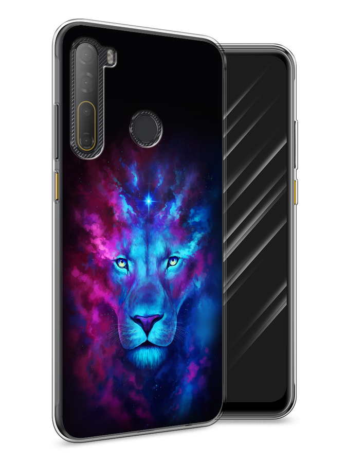 

Чехол Awog на HTC Desire 20 Pro / Эйчтиси Дизайр 20 Pro "Космический лев", Разноцветный, 102750-1