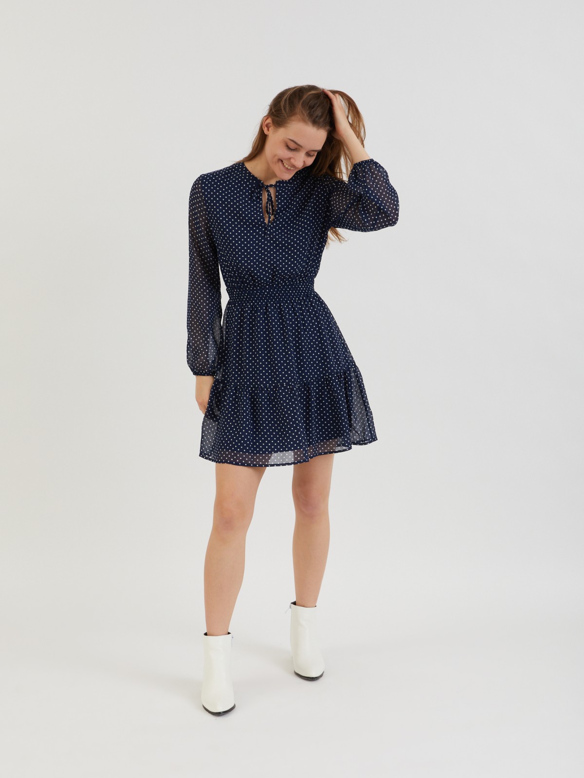 

Платье женское Zolla z02132826208359P0 синее XXL, z02132826208359P0