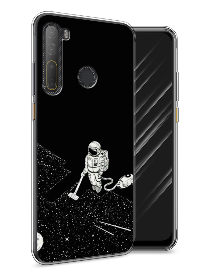

Чехол Awog на HTC Desire 20 Pro / Эйчтиси Дизайр 20 Pro "Космонавт с пылесосом", Разноцветный, 102750-4