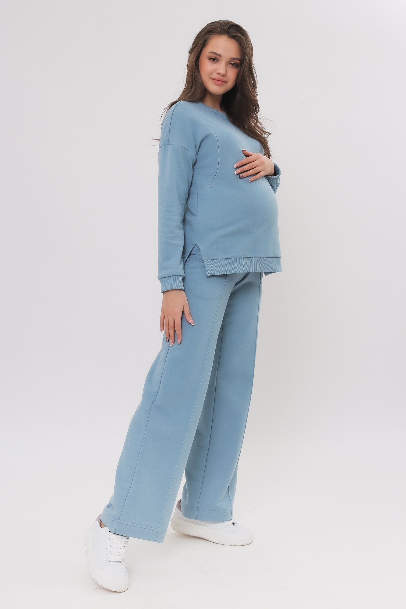 Костюм для беременных женский Magica bellezza 0228MB синий 54 RU